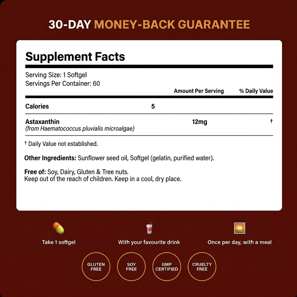 Vevily Astaxanthin — Daily Liver Support