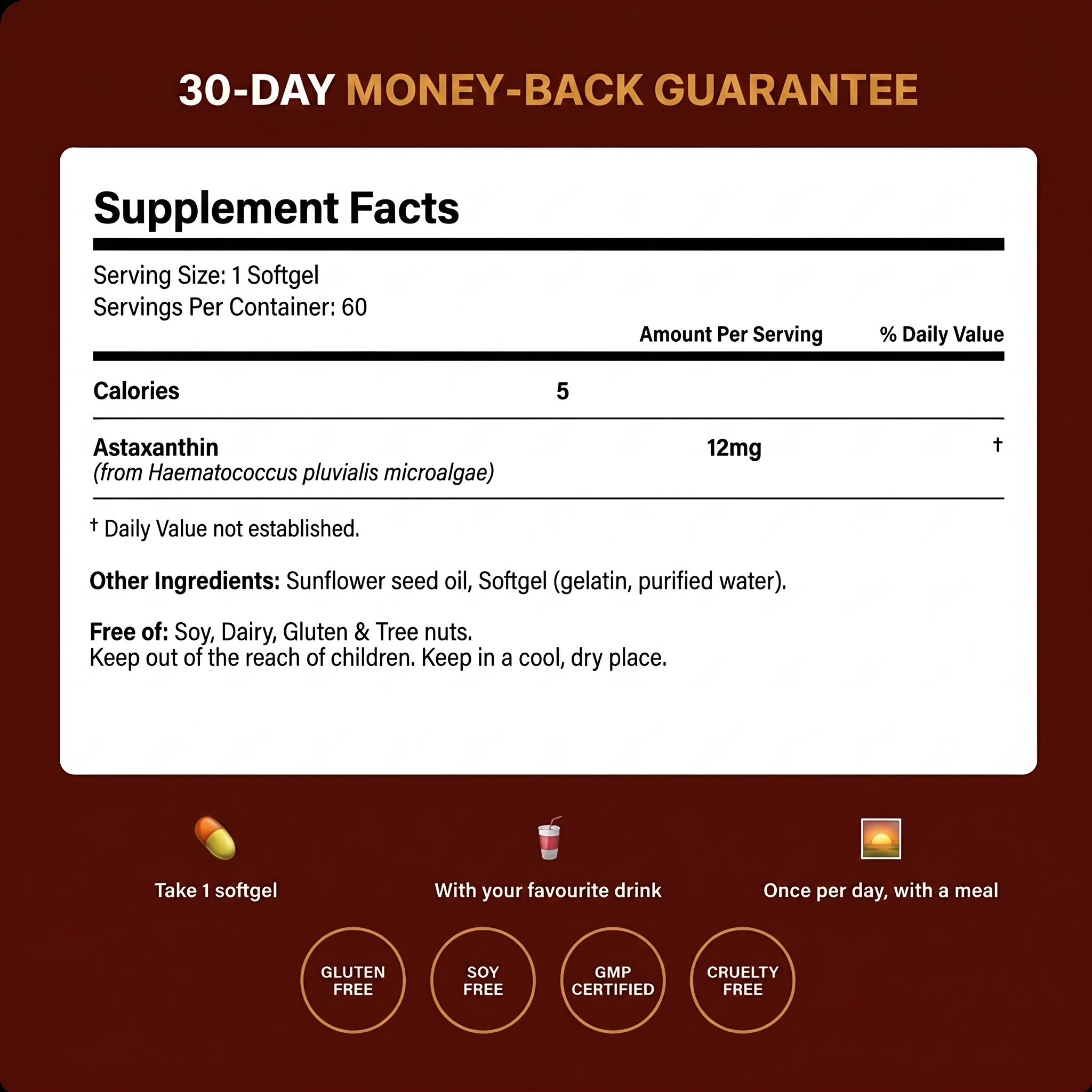 Vevily Astaxanthin — Daily Liver Support